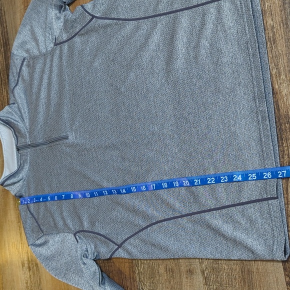 Prana 1/4 Zip Pullover Long Sleeve Size Medium in Heathered Gray - Picture 8 of 10